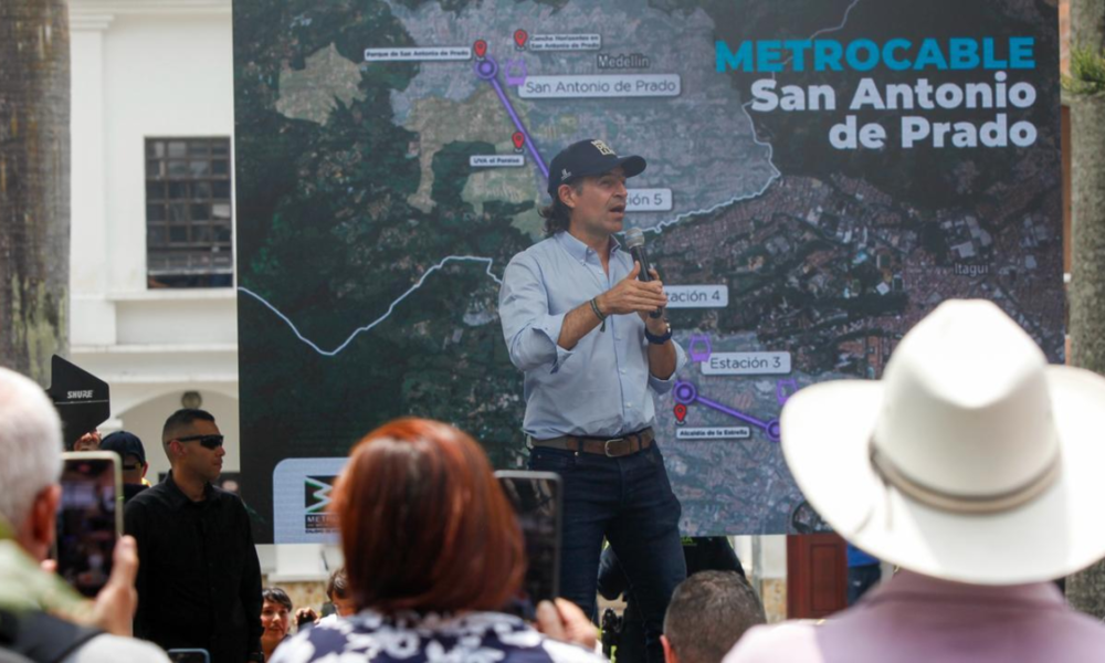 nuevo metrocable Medellín — Nuevo metrocable Medellín: $1,3 billones para séptima línea aérea