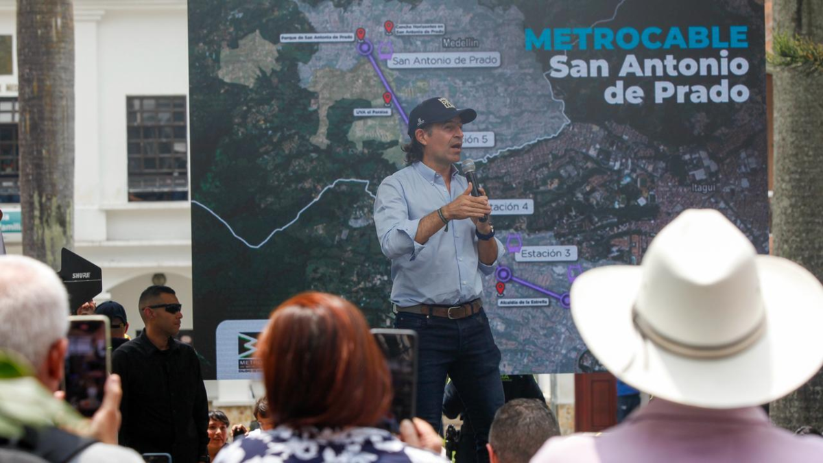 nuevo metrocable Medellín — Nuevo metrocable Medellín: $1,3 billones para séptima línea aérea