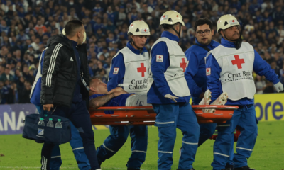 Lesión Rodrigo Contreras — Lesión Rodrigo Contreras: Sustitución por fuerte golpe en Copa Sudamericana