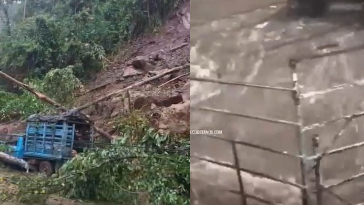 Emergencias Lluvias Santander — Emergencias Lluvias Santander: Alerta roja por deslizamientos y desbordamientos