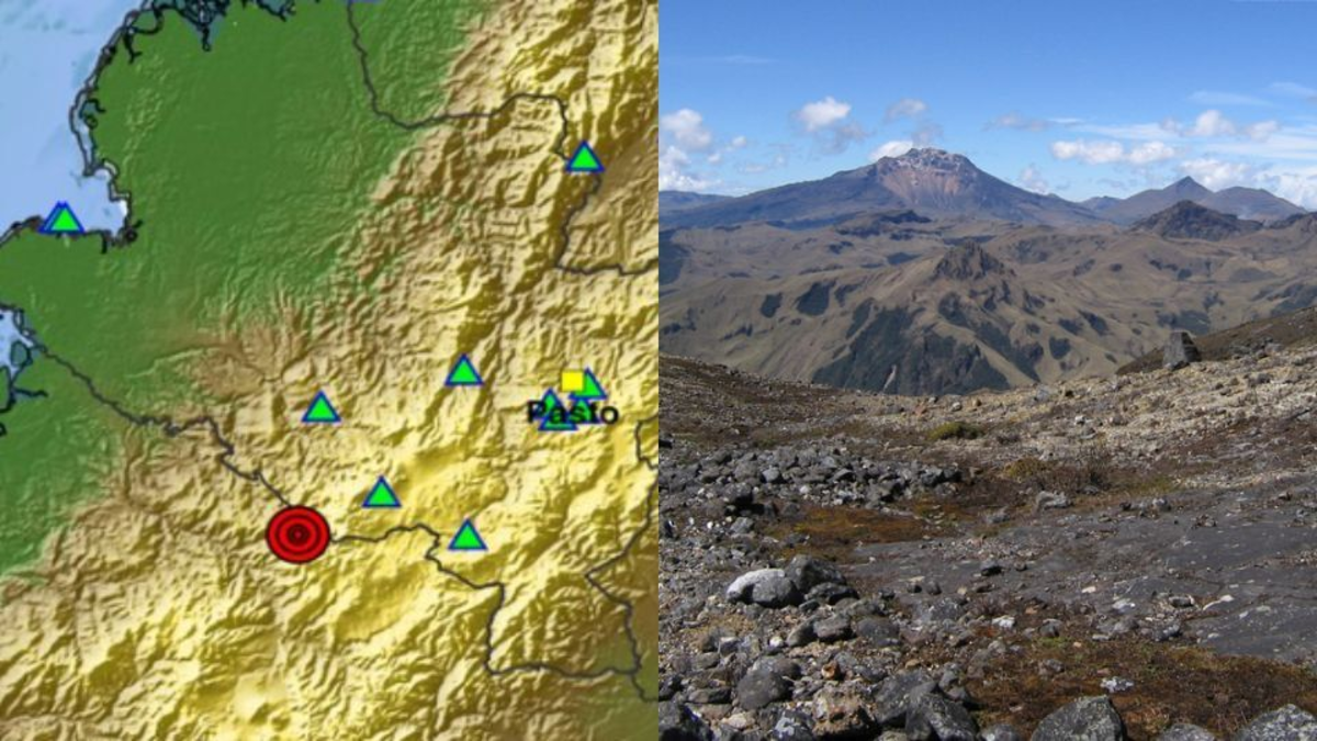 Temblor Volcán Chiles — Servicio Geológico Colombiano reporta nuevo temblor en Volcán Chiles