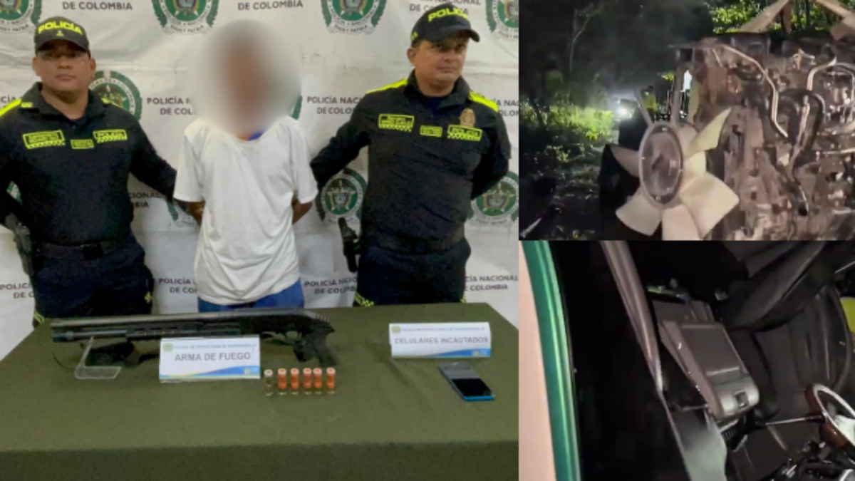 Desmantelamiento vehículos Galapa — Desmantelamiento vehículos Galapa: Desarticulan red de hurto en el Atlántico