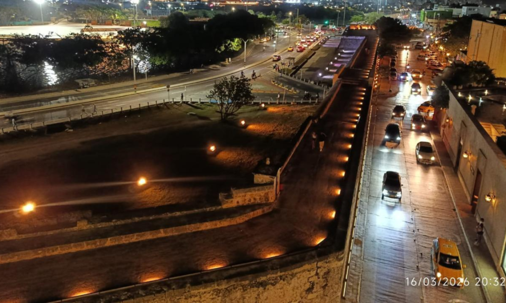 Alumbrado Centro Histórico Cartagena — Avance del 88% en Modernización del Alumbrado Centro Histórico Cartagena