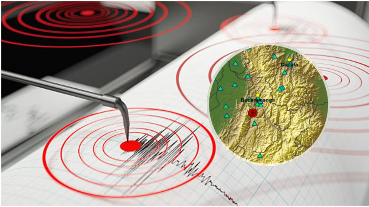 Sismo en Santander — Fuerte Sismo en Santander Remueve la Mañana del 18 de Abril