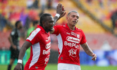 Santa Fe golea Cúcuta — Santa Fe golea Cúcuta 5-0 y revive en la Liga BetPlay Dimayor