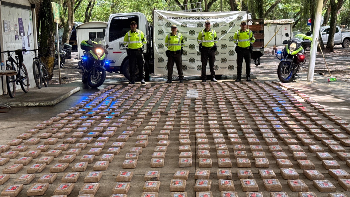 incautación cocaína Antioquia — Importante Incautación Cocaína Antioquia: 680.000 Dosis Halladas en La Pintada