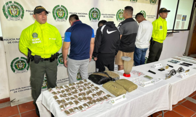 Microtráfico Bucaramanga — Golpe al microtráfico en Bucaramanga: Capturan a cuatro miembros de 'Los del Sur