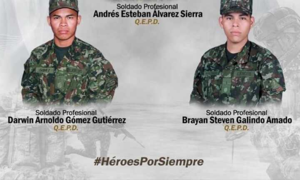ataque drones Ipiales — Ataque drones Ipiales: Tres soldados del Ejército Nacional muertos en la fronter