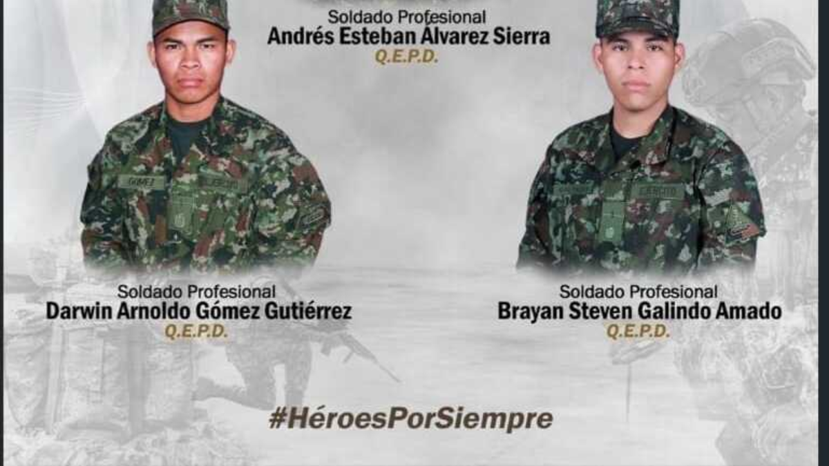 ataque drones Ipiales — Ataque drones Ipiales: Tres soldados del Ejército Nacional muertos en la fronter