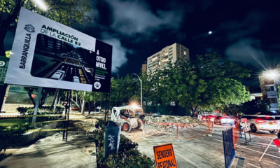 ampliación Calle 82 Barranquilla — Ampliación Calle 82 Barranquilla: Avance Diurno y Nocturno de Obra Clave