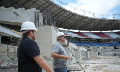 remodelación Estadio Metropolitano — Barranquilla avanza en remodelación del Estadio Metropolitano para final de Copa