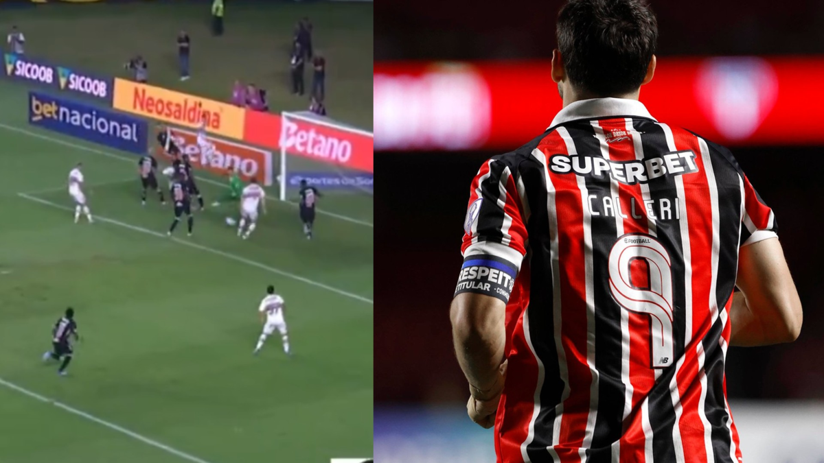 Falla insólita Calleri — Jonathan Calleri falla insólita y São Paulo pierde en Brasileirao
