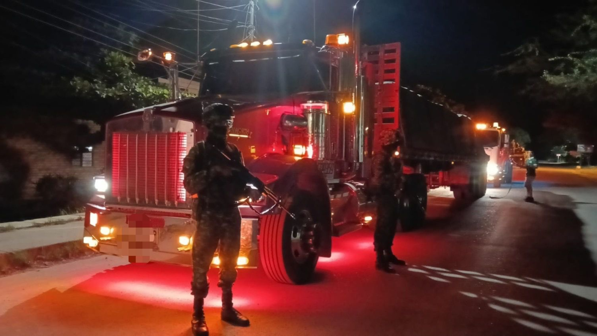 recuperación vehículos Cauca — Recuperación vehículos Cauca: Ejército frustra robo en vía Panamericana