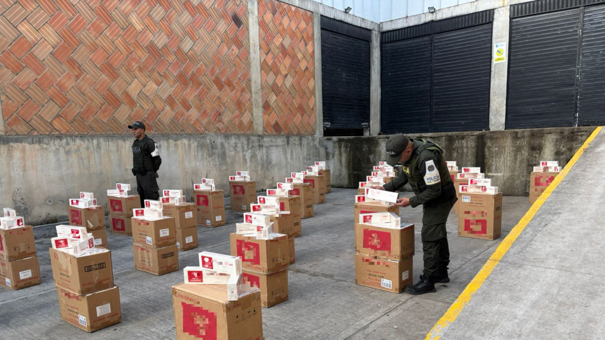 contrabando cigarrillos frontera — Autoridades incautan millonario contrabando de cigarrillos en frontera colombo-e