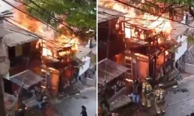 incendio Manrique Medellín — Incendio Manrique Medellín: Dos Viviendas Consumidas en el Barrio Versalles