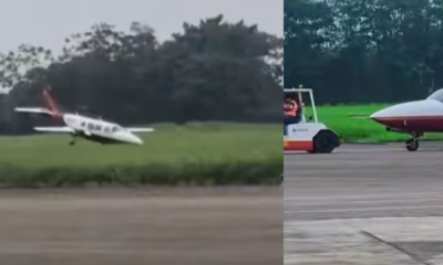 Aterrizaje emergencia Villavicencio — Aterrizaje emergencia Villavicencio: Avioneta realiza maniobra sin heridos