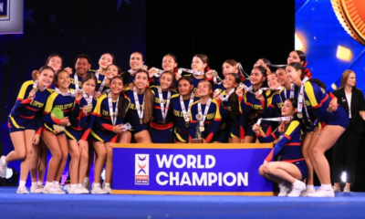 Selección Colombia Porrismo — Selección Colombia Porrismo Conquista Oro Mundial en el ICU