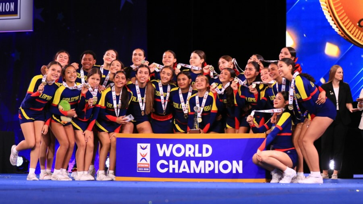 Selección Colombia Porrismo — Selección Colombia Porrismo Conquista Oro Mundial en el ICU