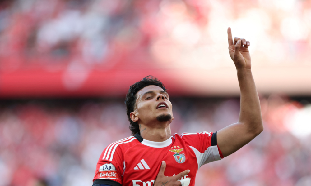 Richard Ríos figura — Richard Ríos figura en goleada del Benfica en Liga de Portugal
