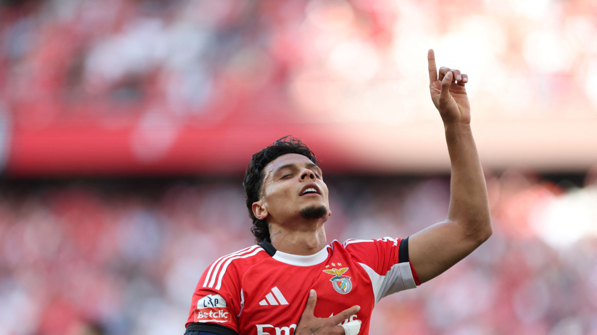 Richard Ríos figura — Richard Ríos figura en goleada del Benfica en Liga de Portugal