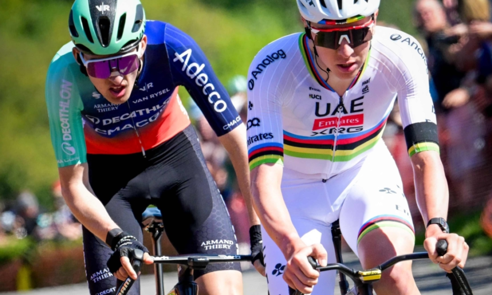 Homenaje Cristian Muñoz — Tadej Pogacar rinde Homenaje Cristian Muñoz tras ganar Lieja-Bastoña-Lieja