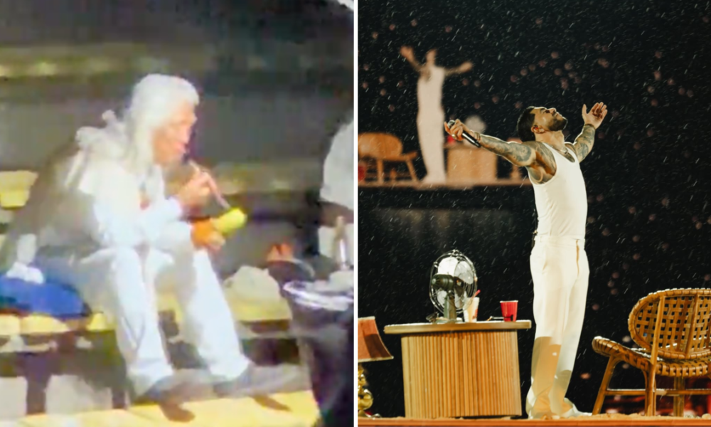 ritual Ryan Castro — Ritual para la lluvia en concierto de Ryan Castro en Medellín