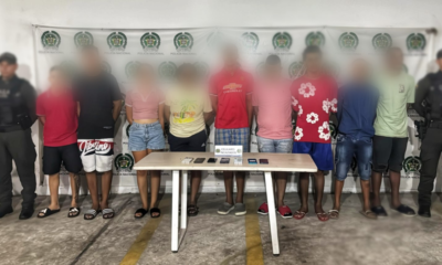 captura extorsión Barranquilla — Megaoperativo contra ‘Los Costeños’: 9 capturados por extorsión en Barranquilla