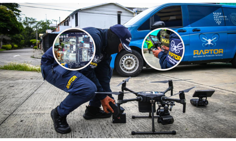 Drones Raptor seguridad — Drones Raptor seguridad: Nueva estrategia contra el crimen en el Valle del Cauca
