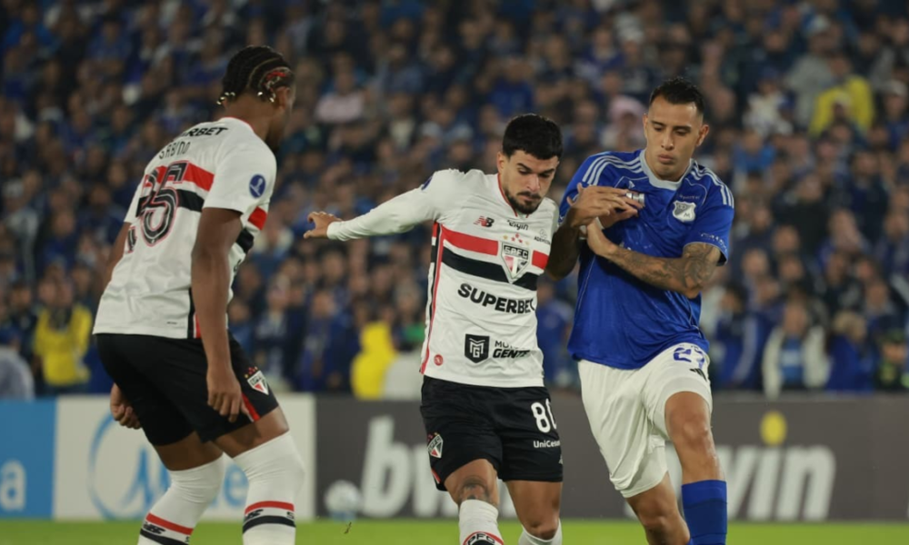 Empate Millonarios Sudamericana — Millonarios y Sao Paulo firman un empate sin goles en Copa Sudamericana
