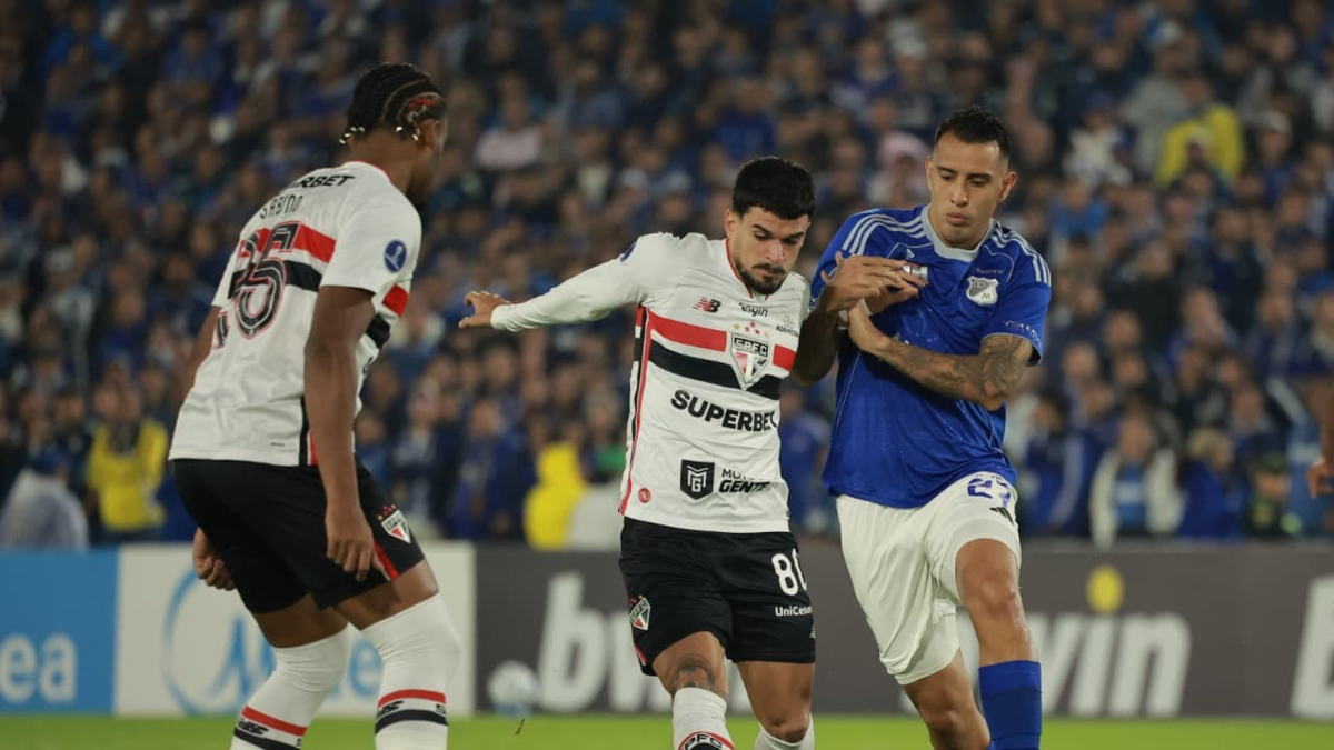 Empate Millonarios Sudamericana — Millonarios y Sao Paulo firman un empate sin goles en Copa Sudamericana