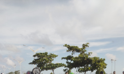 Accidente Gran Malecón Barranquilla — Accidente Gran Malecón Barranquilla: Carro Volcado Deja Mujer Herida