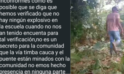 presuntos explosivos Jamundí — Presuntos explosivos Jamundí: Autoridades desmienten amenaza en escuela de Timba