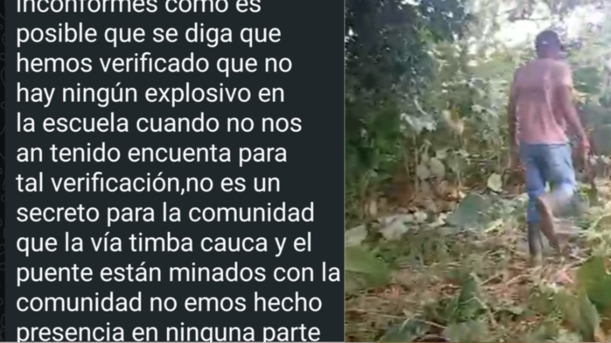 presuntos explosivos Jamundí — Presuntos explosivos Jamundí: Autoridades desmienten amenaza en escuela de Timba