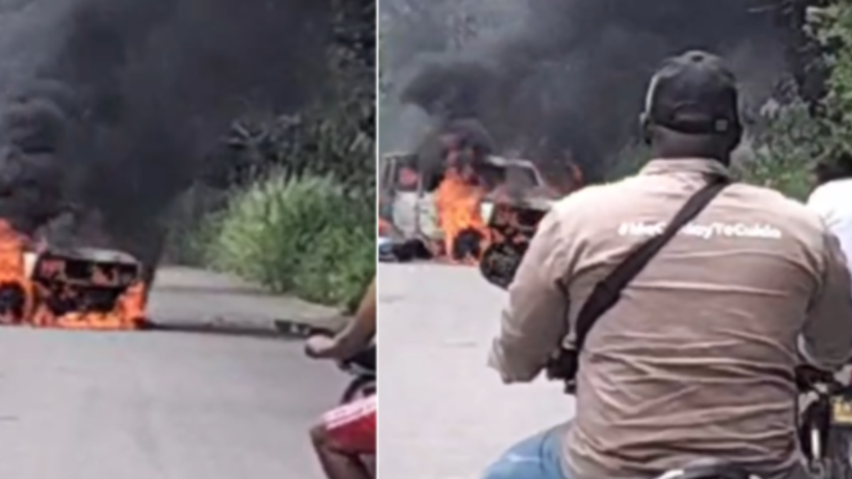 ataques caña Cauca — Ataques Caña Cauca: Incineran Cosechadora en Caloto en Nueva Arremetida Violenta