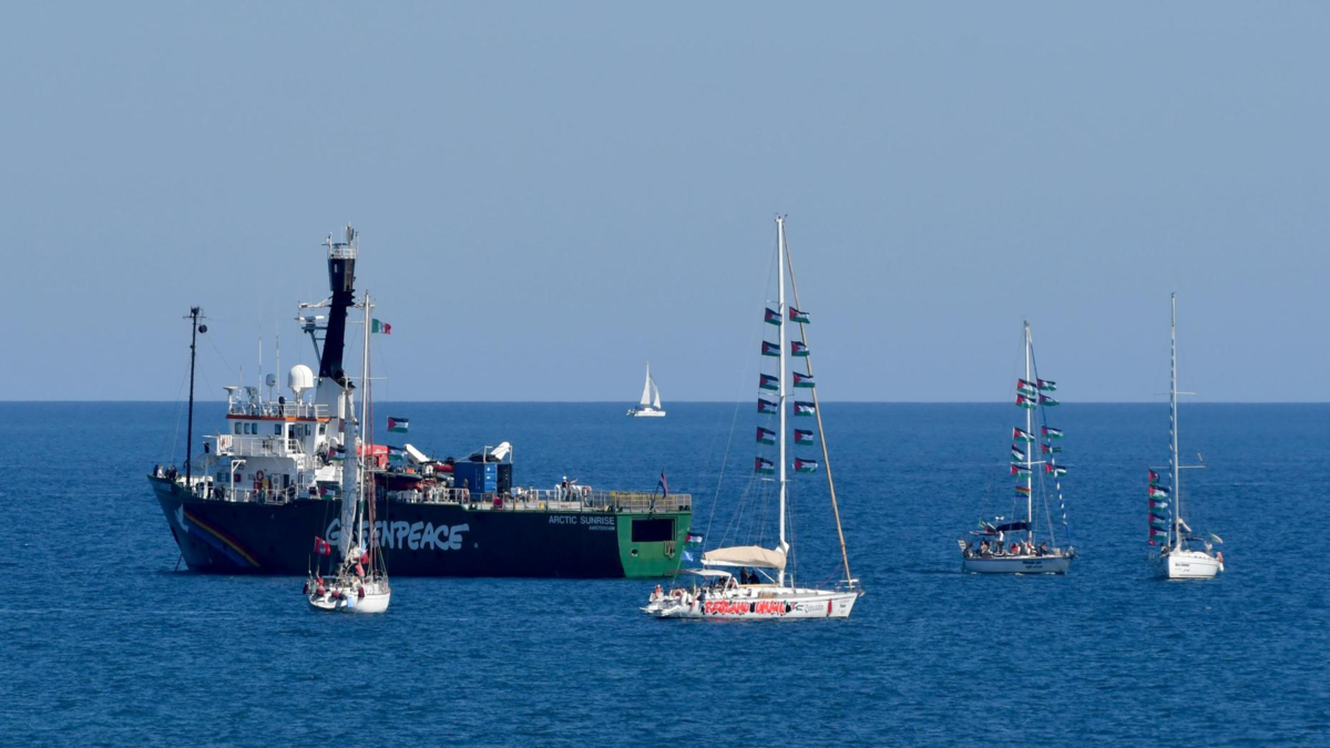 Flotilla Gaza interceptada — Intercepción de Flotilla Humanitaria a Gaza: Denuncian Rodedeo Israelí y Pérdida
