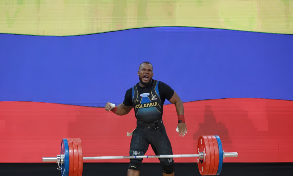 Yeison López récord mundial — Yeison López impone triple récord mundial en Panamericano de Pesas