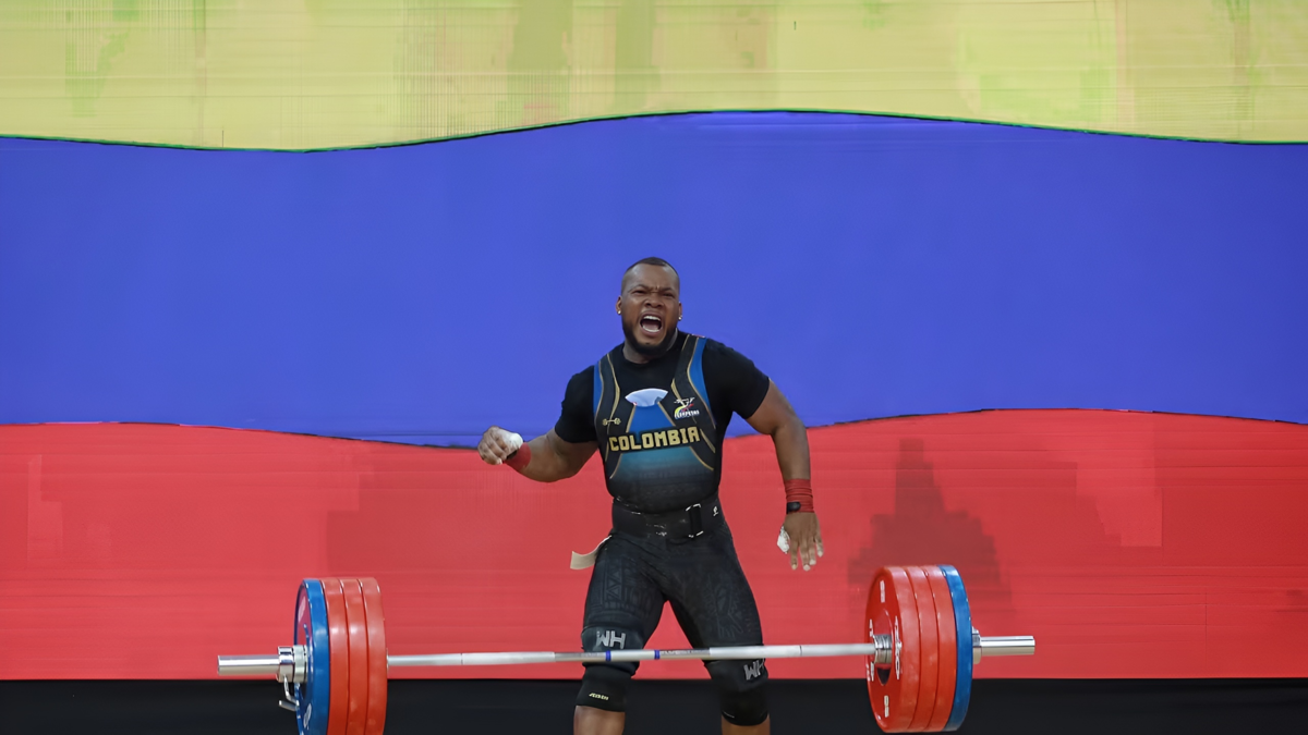 Yeison López récord mundial — Yeison López impone triple récord mundial en Panamericano de Pesas