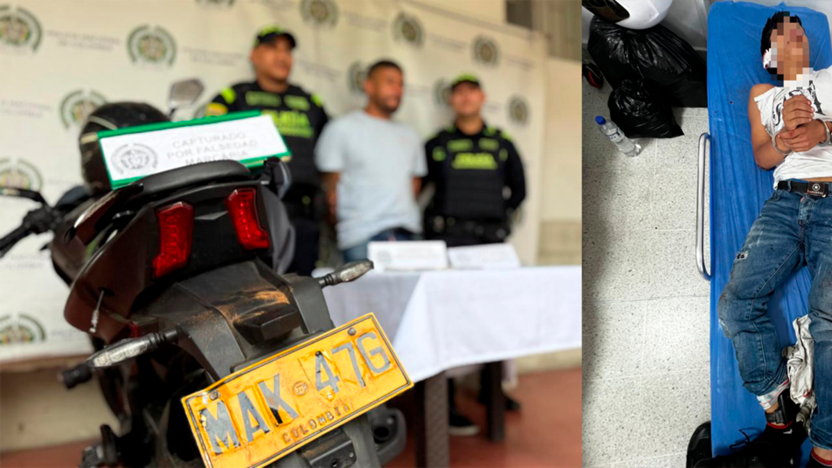 Captura atracadores Medellín — Captura atracadores Medellín tras persecución policial y hurto agravado