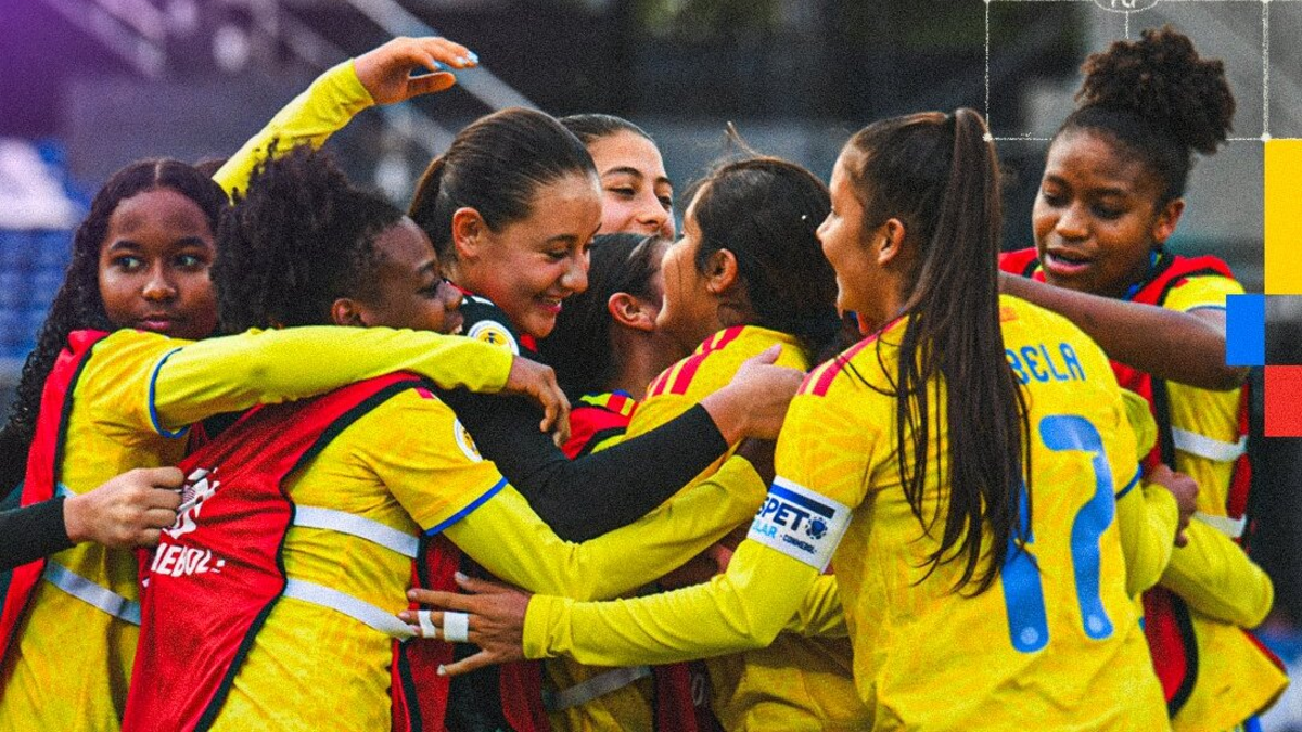 Colombia Femenina Sub-17 — Victoria contundente Colombia Femenina Sub-17 en Suramericano