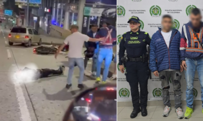 agresión Manizales vía — Agresión Manizales Vía: Capturados Dos Hombres por Violencia en el Centro