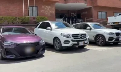 recuperación de vehículos de alta gama — Policía recupera cuatro vehículos de lujo hurtados en Bogotá