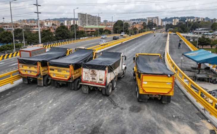 puente calle 153 — Pruebas exitosas en el Puente Calle 153 con Autopista Norte en Bogotá