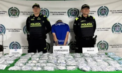captura de distribuidor de droga en Bogotá — Captura de distribuidor de droga en Bogotá: detenido con 5 kilos cerca de colegi