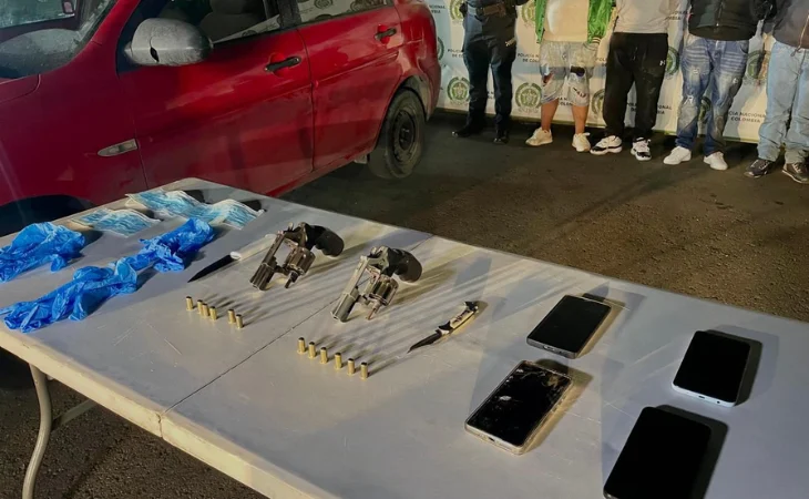 ladrones de vehículos Teusaquillo — Desmantelada banda de ladrones de vehículos en Teusaquillo tras operativo