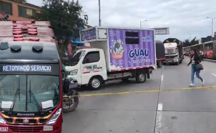 Manifestaciones Bogotá movilidad — Reporte de movilidad: Manifestaciones Bogotá generan cierres viales y afectacion