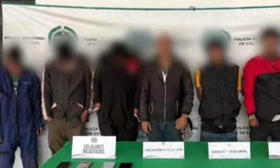 captura ladrones Bogotá — Captura Ladrones Bogotá: Detienen a siete por robo en droguería de Barrios Unido