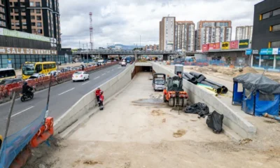 deprimido Américas 68 — Avance del Deprimido Américas 68 Supera el 86% en Bogotá