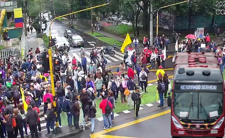 movilizaciones Fecode Bogotá — Movilizaciones Fecode Bogotá: Afectaciones en la movilidad capitalina el 15 de a