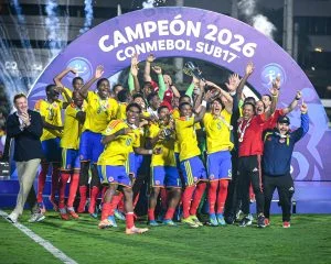 Colombia campeón Sudamericano Sub-17 — Colombia se Corona Campeón Sudamericano Sub-17 por Segunda Vez