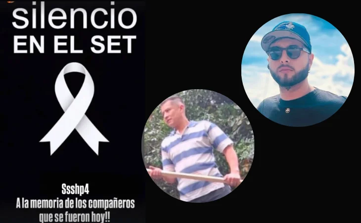 muertes set grabación Bogotá — Muertes en set de grabación en Bogotá: Autoridades identifican a las víctimas